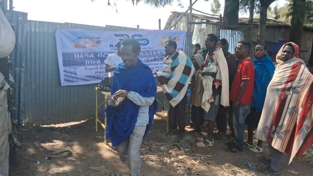 Raval Steel food and blanket distribution to the local community